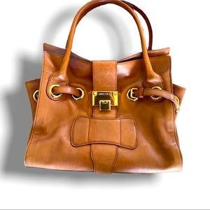 JIMMY CHOO RIKI HOBO SHOULDER SATCHEL